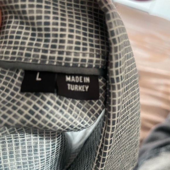 Hugo Boss Slim Fit Checked Shirt Sz L - Picture 4 of 6